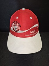 Vintage The Game 1996 Atlanta Olympics Always Coca Cola Snapback Hat Adjustable