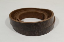 Leather Strip - Chocolate oil tan pullup - 3/4" - 8-9 oz - 1 Piece E416 