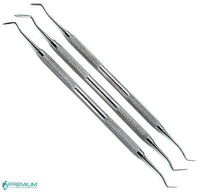 Hollenback Wax Modeling Carvers 1/2, 3, 3s Amalgam Pluggers Dental Instruments