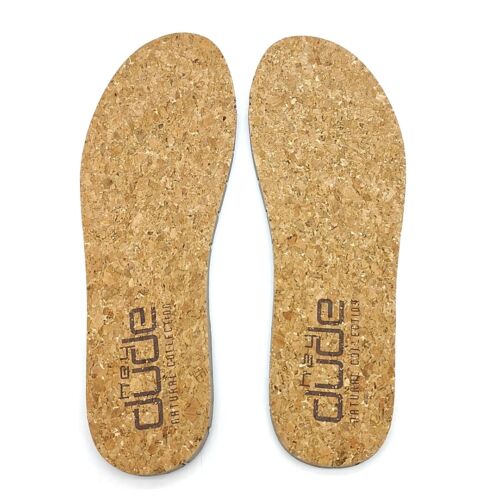 Hey Dude Cork Style Cushion Shoe Inserts Men' Replacement Wide/4E Insoles - Afbeelding 1 van 8