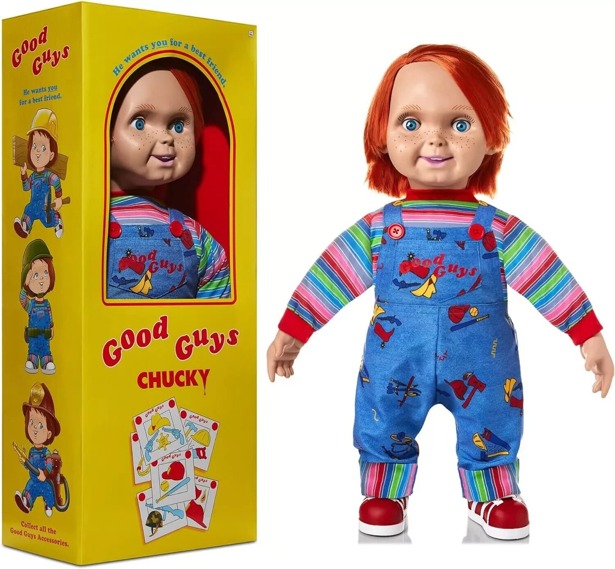 CHUCKY コレクター NECA Chucky Solar-Powered Body Knocker - 6.5