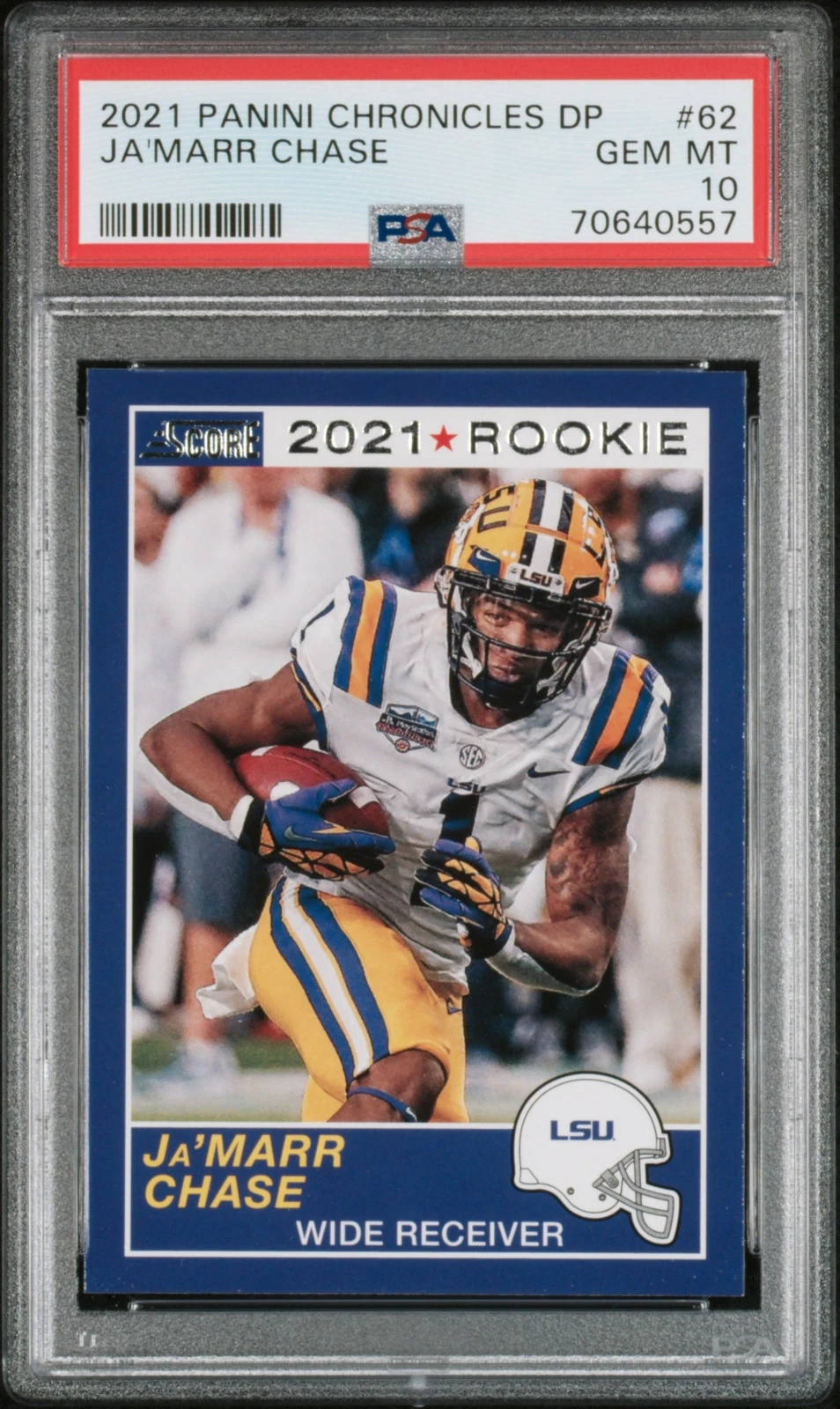 JaMarr Chase Panini Chronicles Draft Picks #62 Base