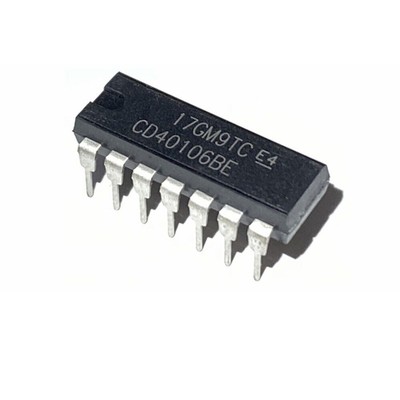 100PCS CD40106 CD40106BE 40106 SCHMITT TRIG R IC #sumaik11