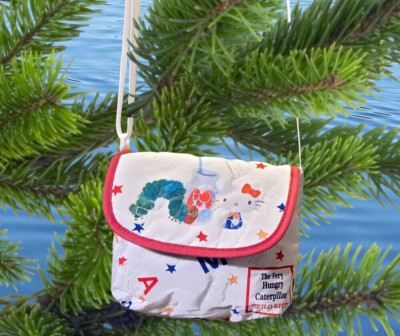 Hello Kitty Bag Kawaii Crossbody Tote Cute Sanrio Very Hungry Cat Meow