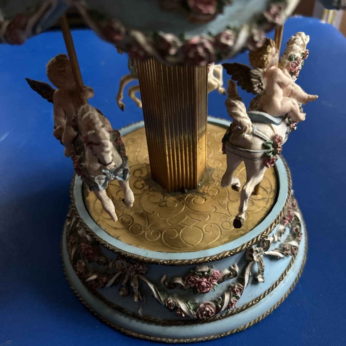 Franklin mint musical carousel of love by Judith Winslow Limited