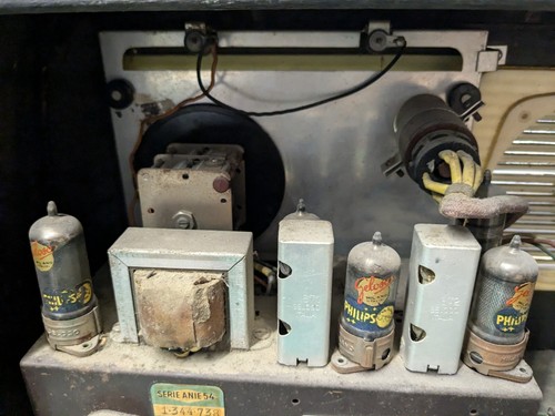 RADIO A VALVOLE GELOSO G114 /U ANNI '50 DA SISTEMARE - Foto 16 di 16