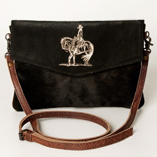 AD ADBGS178Y American Darling Hair On Echtleder Damen Tasche Western Handtasche - Bild 2 von 6