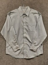 Men's Pronto Uomo Long Sleeve Dress Shirt Size 17 2-ply Preowned 