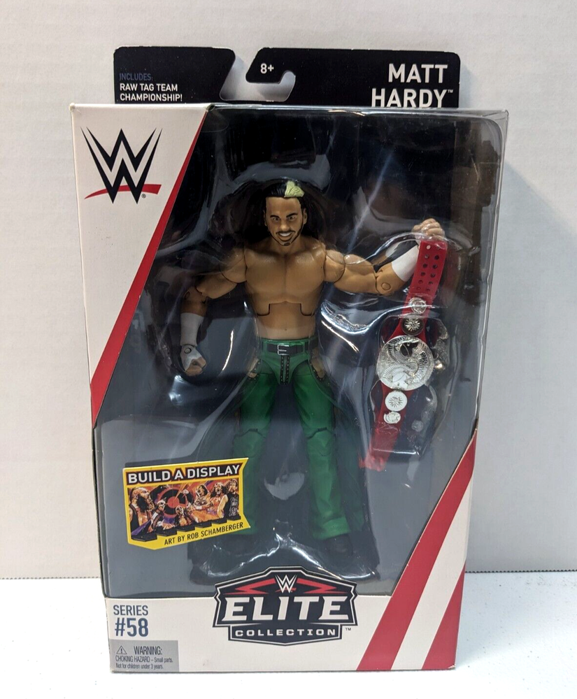 2017 Mattel Wrestling Action Figure WWE Elite Series 58 Matt Hardy New In Box