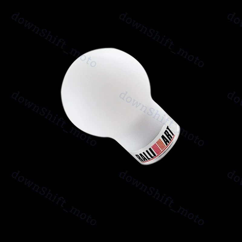 Белый переключатель передач в стиле Ralliart Club для Mitsubishi Lancer EVO GTO - Изображение 2 из 4