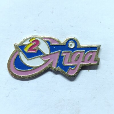 Anstecknadeln Pins Badge A2 Antenne 2 Frankreich 2 Giga Fernseher TNT Paris B0810