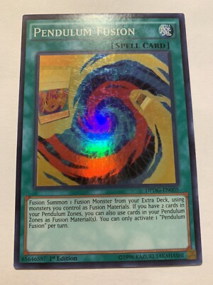 Yu-Gi-Oh! Pendulum Fusion DPDG-EN005 Super Rare 1st Ed Heavily Played (photos)