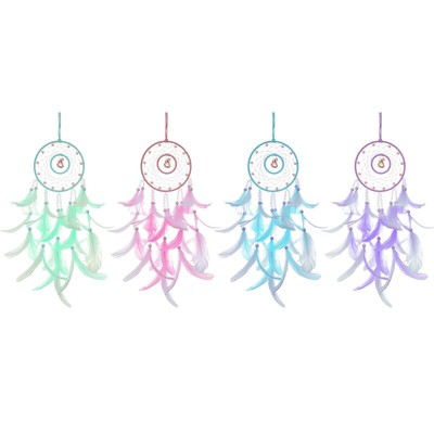 Double Circles with Lights Home Decoration Ornament