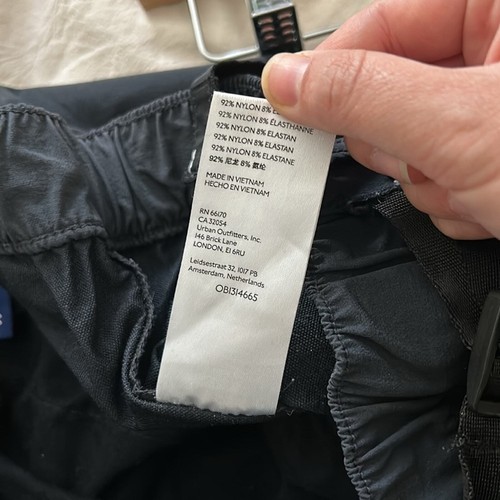UO X Without Walls Cropped Nylon Trail Pants. Size S Unisex - Picture 9 of 15