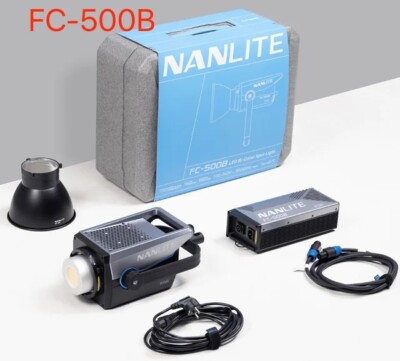 NANLITE FC-500B 500W Bi-Color LED Video COB Light Photography Lights 2700K-6500K