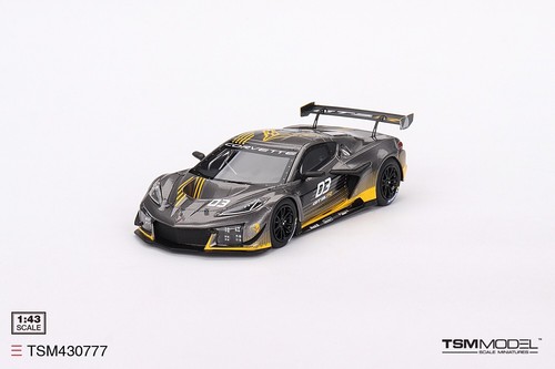 TSM430777 TSM-Model: 1/43 Chevrolet Corvette Z06 GT3.R 2023 Daytona Presentation