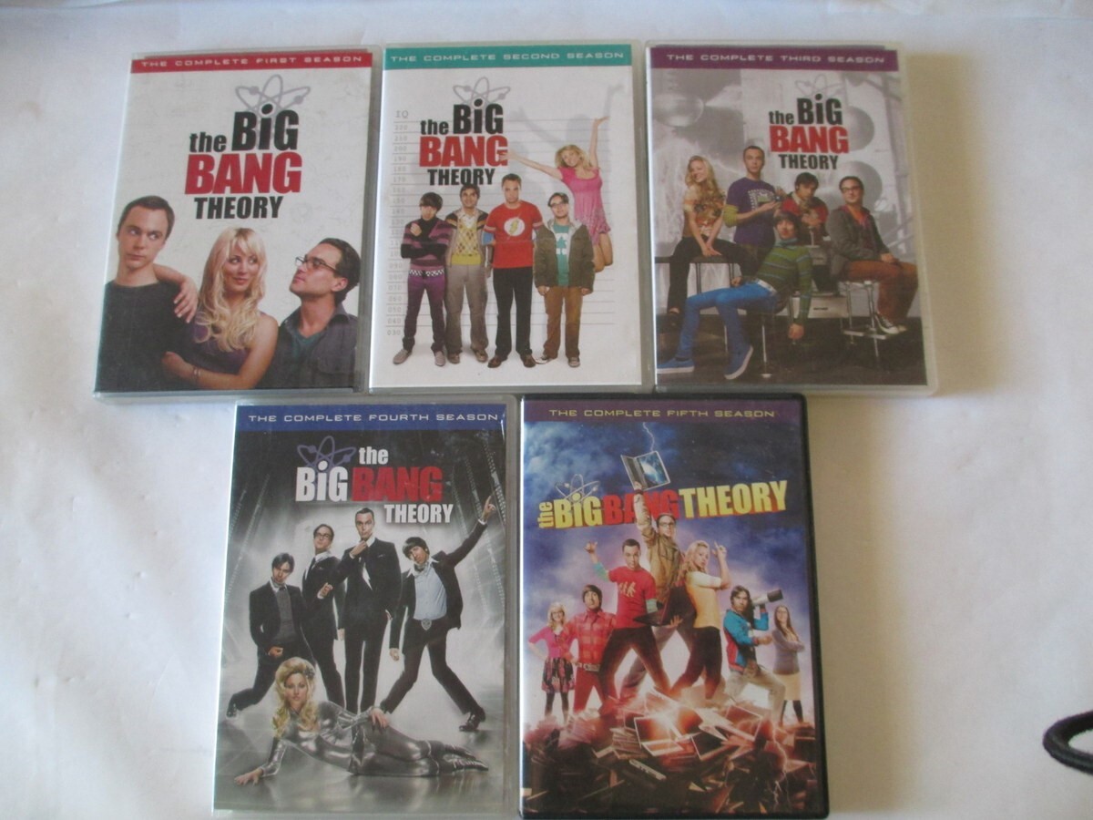 Big Bang Theory dvd 5 sets seasons 1-5 | eBay