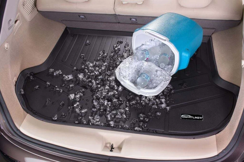 Forro de carga extendido 3D MAXpider negro para Chrysler Town & Country Foto 3 de 4