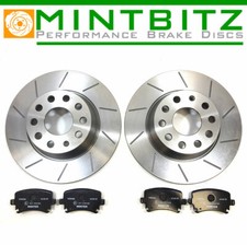 REAR BRAKE DISCS &PADS FOR NISSAN PATHFINDER 2.5 dCi R51-52 4.0 V6 05-16 GROOVED