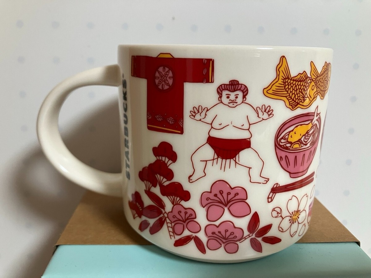 Kobe Japan Set of 2 Starbucks coffee Cup Mug 14oz Been There Kobe Japan Set of 2 Starbucks coffee Cup Mug 14oz Been There