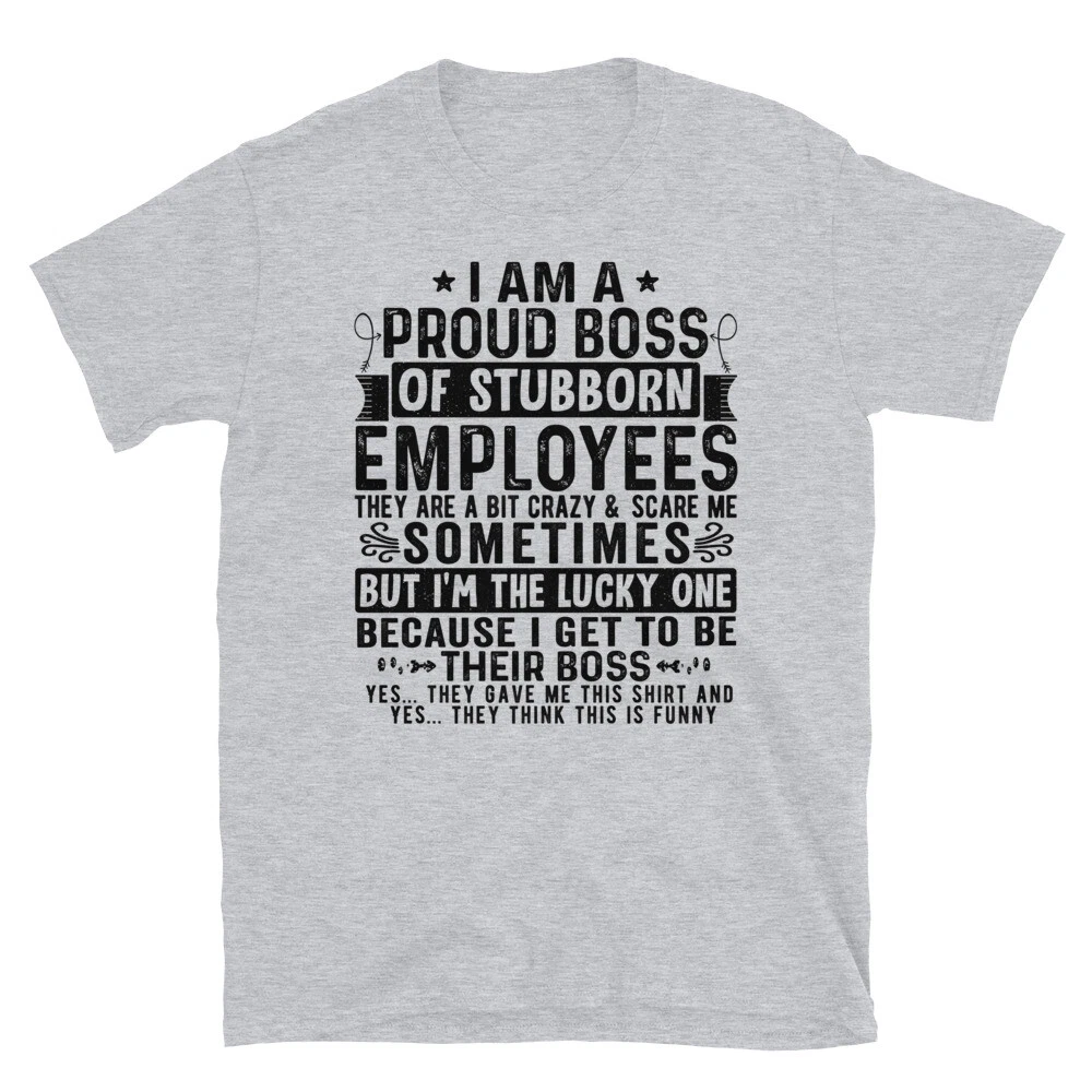 Funny boss hotsell t shirts