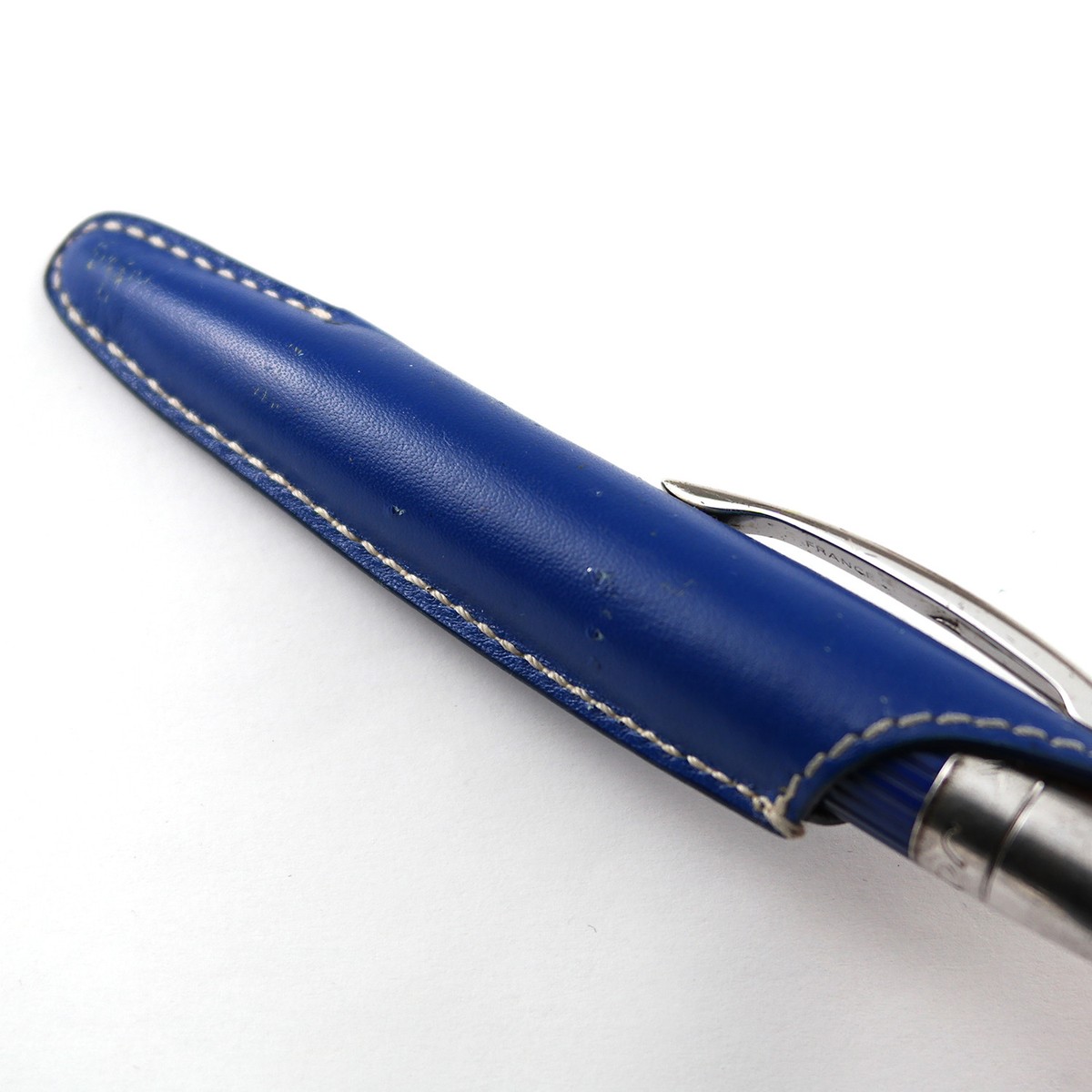 Jorg Hysek Palladium Blue Rollerball Pen with Pen Case | eBay