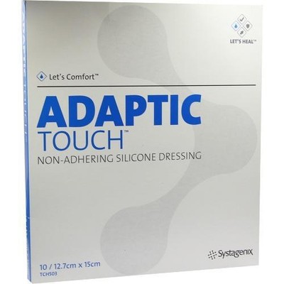ADAPTIC Touch 12,7x15cm Non Adher.Sil.D.Wundgaze 10St Wundgaze PZN 6579917