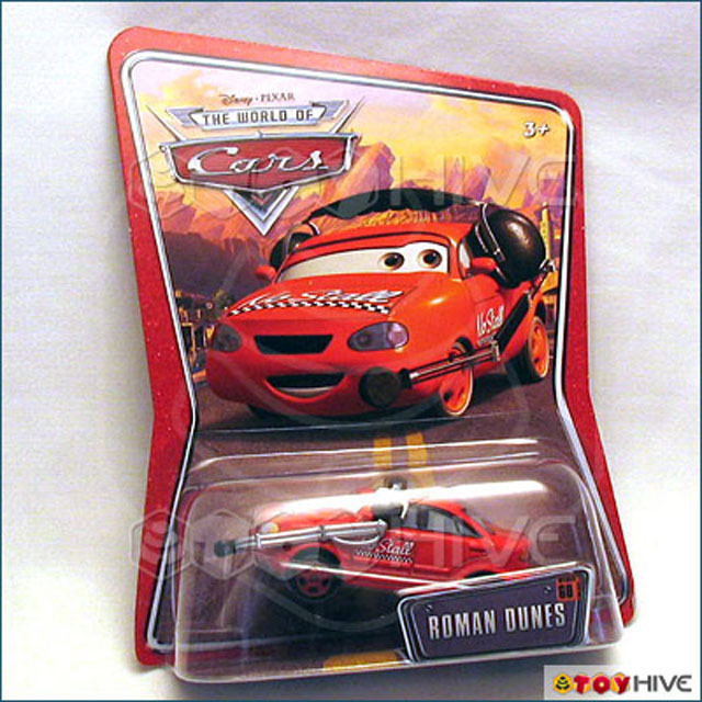 ミニカー s1660 Pixar CARS DISNEYSTORE COLLECTOR Disney Pixar World of Cars Roman Dunes #60 No Stall pit chief