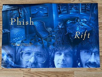 Phish Rift Phish Rift Original Elektra Records Release Promotional Poster | eBay