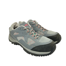 Aggressor Women's Steel Toe SP Safety Athletic Shoes 2501 Gray/Pink Size 9.5M