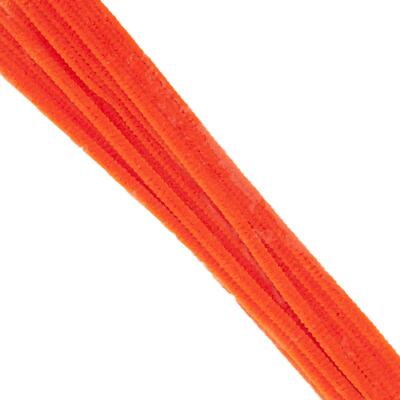 Habico Chenille Drahtstiele 30 cm - Orange 10 Stück
