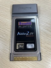 Creative Sound Blaster Audigy 2 ZS Notebook SB0530 PCMCIA Sound Card Working 