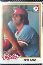 Pete Rose #20 1978 Topps Cincinnati Reds “Charlie Hustle” NM