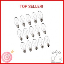 Snnalosses Wax Warmer Bulbs - 15W C7 Replacement Bulbs for Scentsy Wax Melt Warm