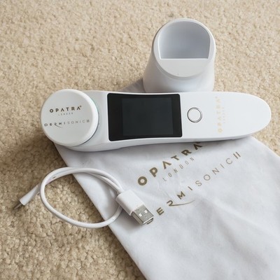 Opatra Dermisonic II Facial Device White RF LED Therapy