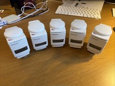 Hometronic HR80UK Radiator Valve Central Heating Thermostat Wireless X5