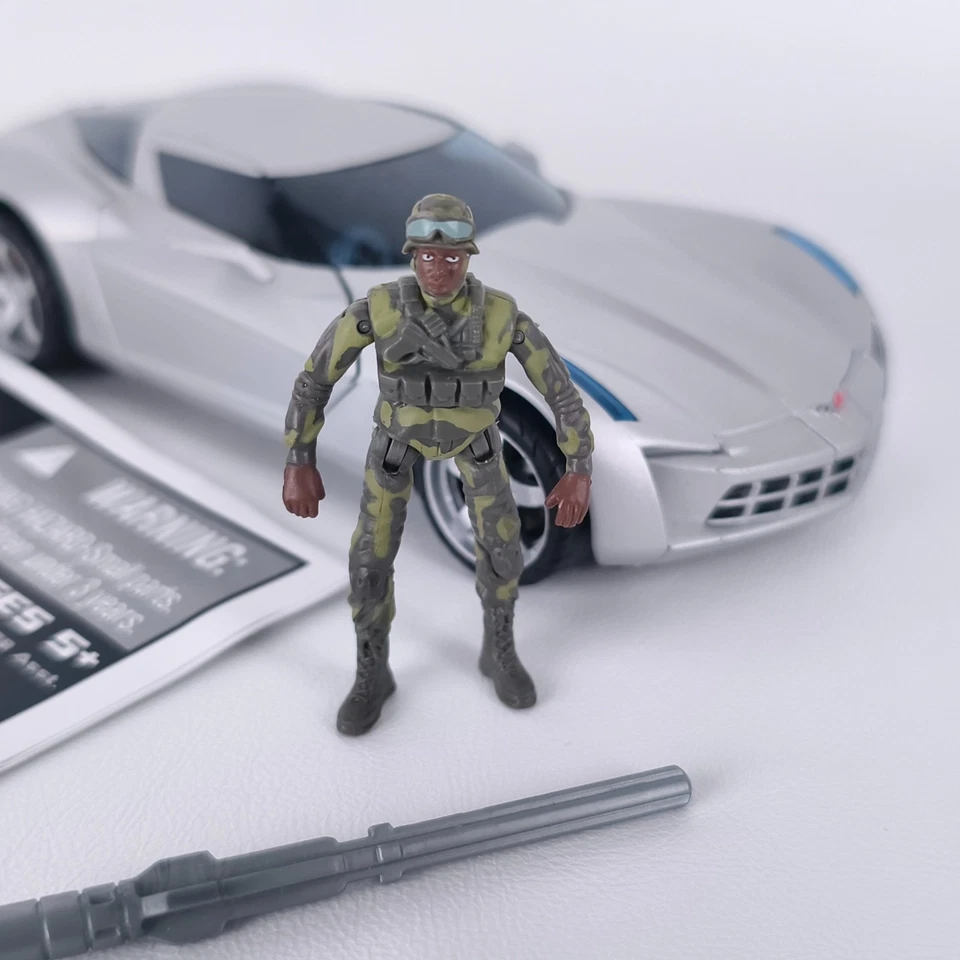 Transformers Sideswipe & Tech Sergeant Epps Complete ROTF Human Alliance - Image 2 of 4