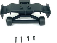 CROBOLL Body Wing with Wheelie Bar for 1/14 Blue RC Truggy 005, Spoiler Body... 