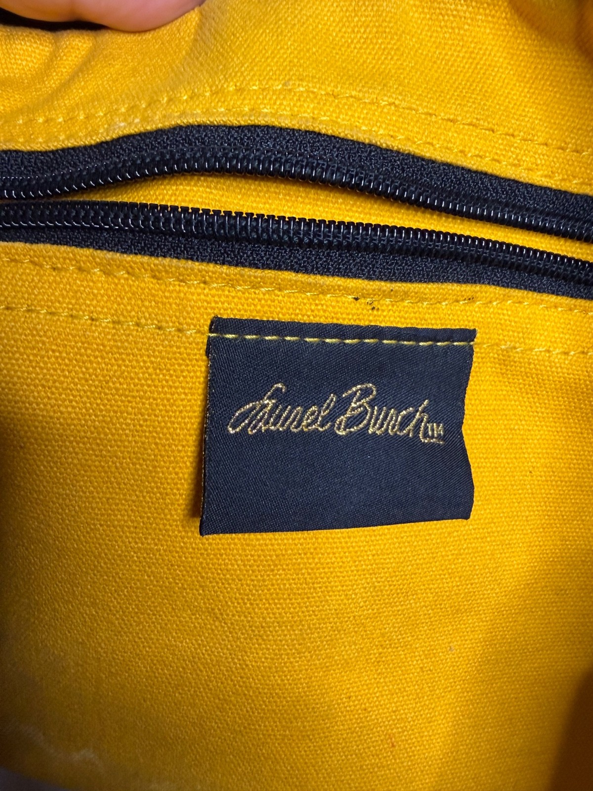 LAUREL BURCH DOG TAILS PATCHWORK BOHO CANVAS CROS… - image 9