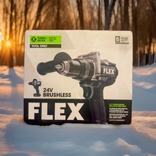 Flex 24V 1/2" Hammer Drill Driver 2 Speed Turbo Mode FX1271T FX1271T-Z Tool Only