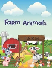 Farm Animals: Coloring Book with More than 50 Cool Animal to Color by Kids Ages