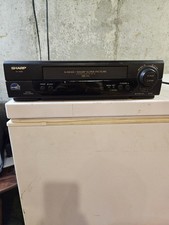 Sharp VC-A582U VHS VCR Player Recorder Black For Parts Or Repair - Vintage