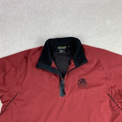 Mizuno Jacket Mens Med Impermalite Flex Short Sleeve Pullover 1/4