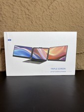 S2 Triple Screen Laptop Screen Extender 14in FHD 1080P IPS 60Hz USB-C HDMI