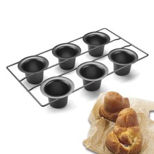 6-Cup Non-Stick Aluminized Steel Popover Pan