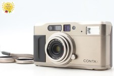 LCD No Leak MINT w/Strap Contax TVS Point  Shoot 35mm Film Camera From JAPAN