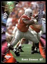 1995 Collector's Edge Korey Stringer #22 Rookies 22K Gold Minnesota Vikings