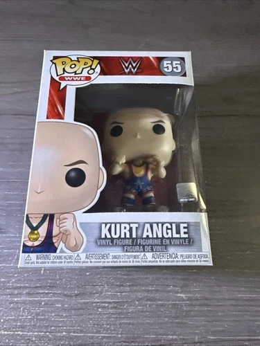 Kurt Angle Unsigned Funko Pop 55 Wwe Tna Impact