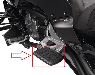 head board ブーツ spade 26 Factory Can-Am Spyder PASSENGER Floorboard Kit-2015-2026 F3 All