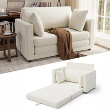 Convertible Sofa Bed 2 in 1 Pull Out Loveseat Sleeper Sofa